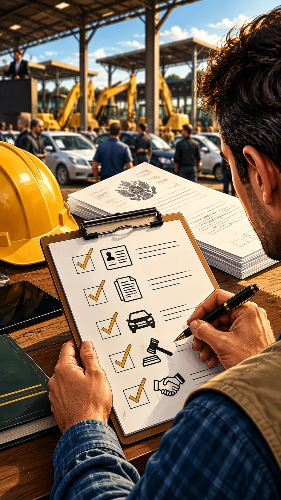 Checklist do Novo Arrematante